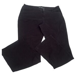 Bebop Originals Black Straight Leg Jeggings